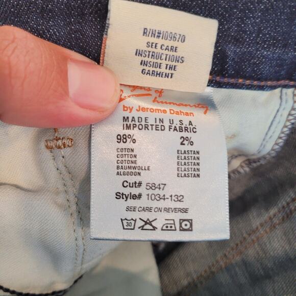 Citizens of Humanity Jeans Womens 30 Blue Ingrid #002 Stretch Low Waist Flare - Picture 10 of 11